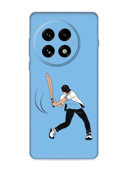 Cricket Gully Boy Embossed Soft Silicone Case for Oneplus 13 (5G)