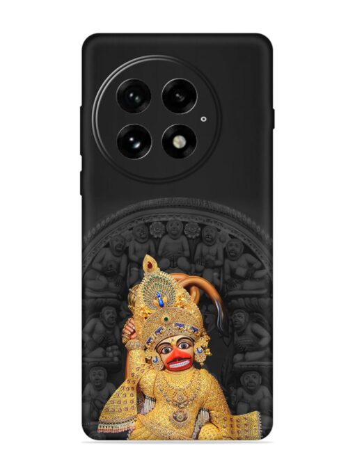 Indian Gold Hanuman Embossed Soft Silicone Case for Oneplus 13 (5G)