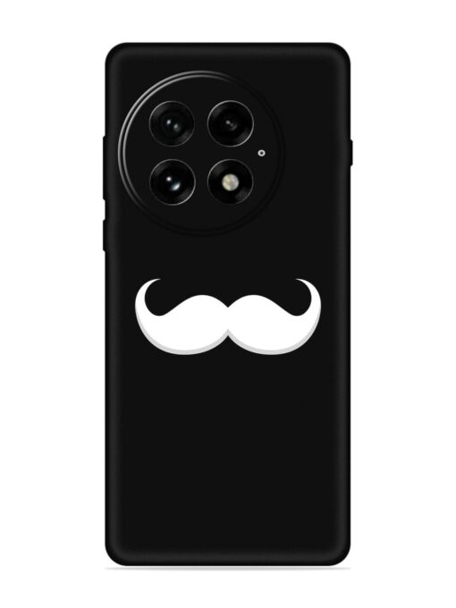 Mustache Vector Embossed Soft Silicone Case for Oneplus 13 (5G)