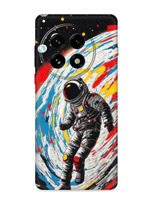 Astronaut Art Embossed Soft Silicone Case for Oneplus 13 (5G)