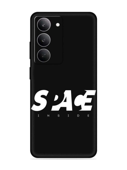 Space Typography Art Embossed Soft Silicone Case for Realme 14X (5G)