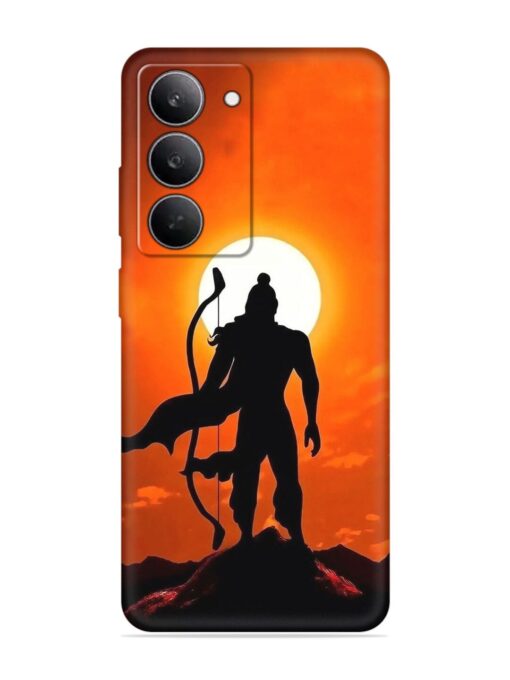 Shree Ram Embossed Soft Silicone Case for Realme 14X (5G)