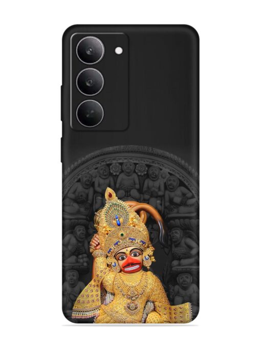 Indian Gold Hanuman Embossed Soft Silicone Case for Realme 14X (5G)