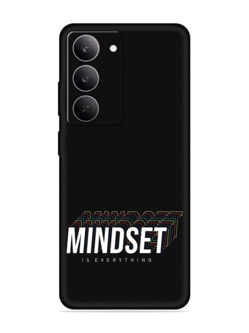 Mindset Everything Slogan Embossed Soft Silicone Case for Realme 14X (5G)