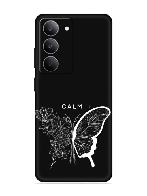 Calm Embossed Soft Silicone Case for Realme 14X (5G)