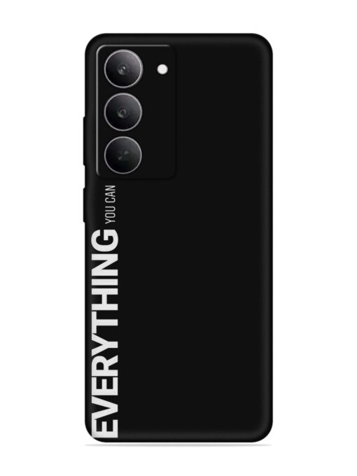 Everything You Can Embossed Soft Silicone Case for Realme 14X (5G)