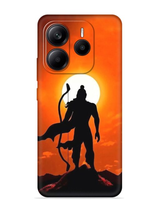 Shree Ram Embossed Soft Silicone Case for Xiaomi Redmi Note 14 (5G)