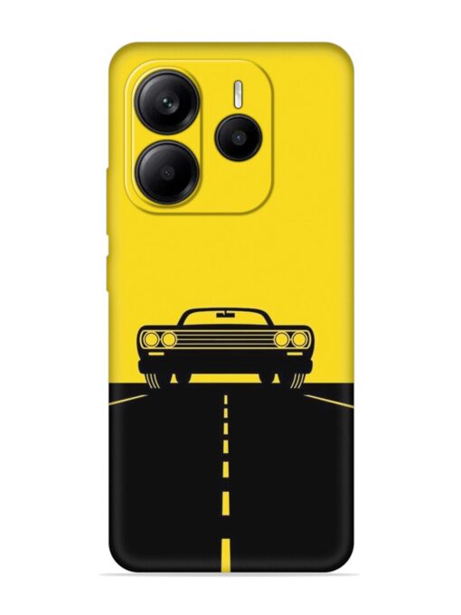 Classic Car Embossed Soft Silicone Case for Xiaomi Redmi Note 14 (5G)