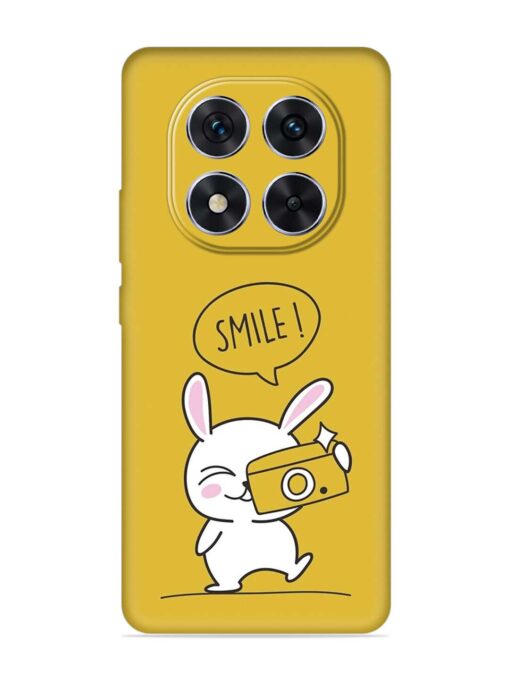 Hey Smile Please Embossed Soft Silicone Case for Xiaomi Redmi Note 14 Pro (5G)