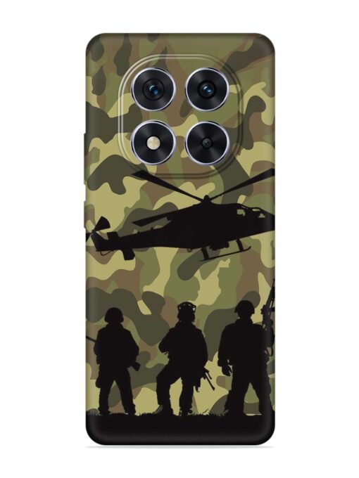 Army Heros Embossed Soft Silicone Case for Xiaomi Redmi Note 14 Pro (5G)