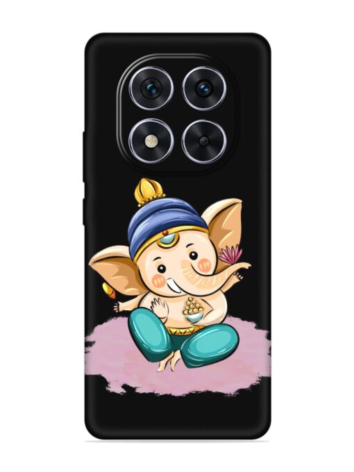 Bal Ganesh Vector Art Embossed Soft Silicone Case for Xiaomi Redmi Note 14 Pro (5G)