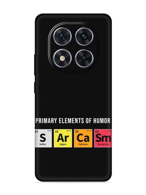 Primary Elements Humor Embossed Soft Silicone Case for Xiaomi Redmi Note 14 Pro (5G)