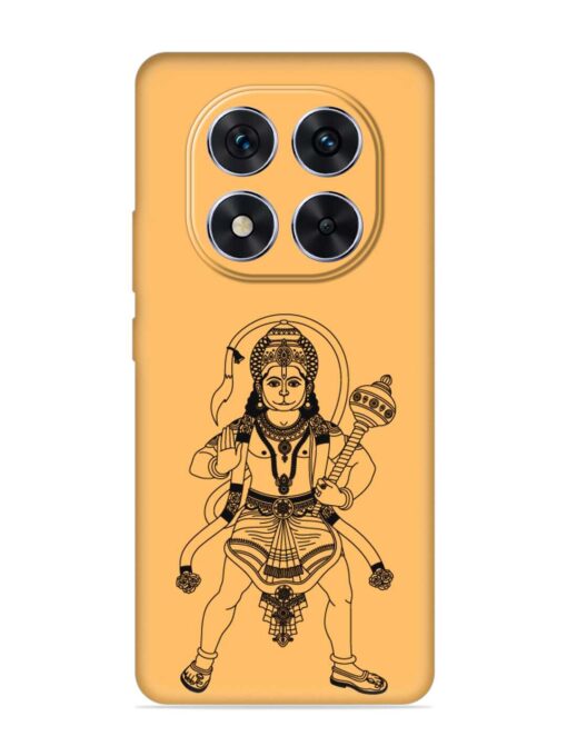 Indian God Hanuman Embossed Soft Silicone Case for Xiaomi Redmi Note 14 Pro (5G)