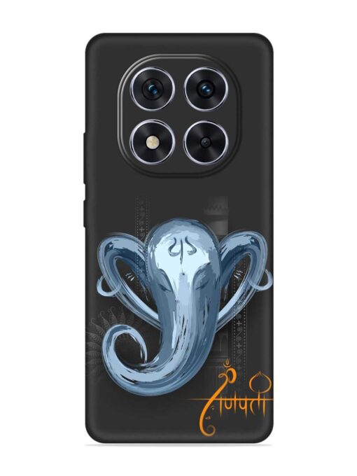 Illustration Lord Ganpati Embossed Soft Silicone Case for Xiaomi Redmi Note 14 Pro (5G)