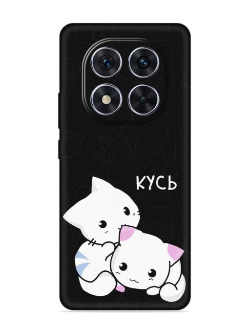 Kycb Cat Embossed Soft Silicone Case for Xiaomi Redmi Note 14 Pro (5G)