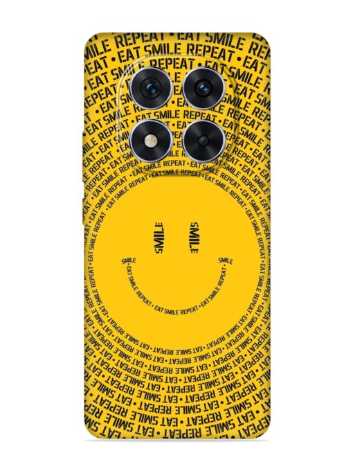 Smiley Embossed Soft Silicone Case for Xiaomi Redmi Note 14 Pro (5G)