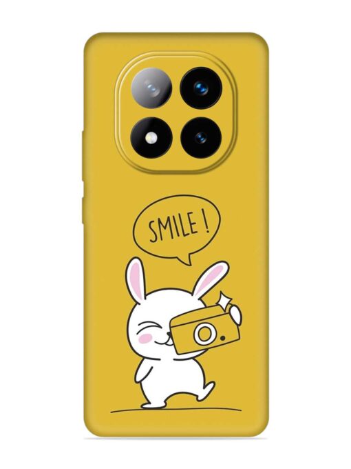 Hey Smile Please Embossed Soft Silicone Case for Xiaomi Redmi Note 14 Pro Plus (5G)