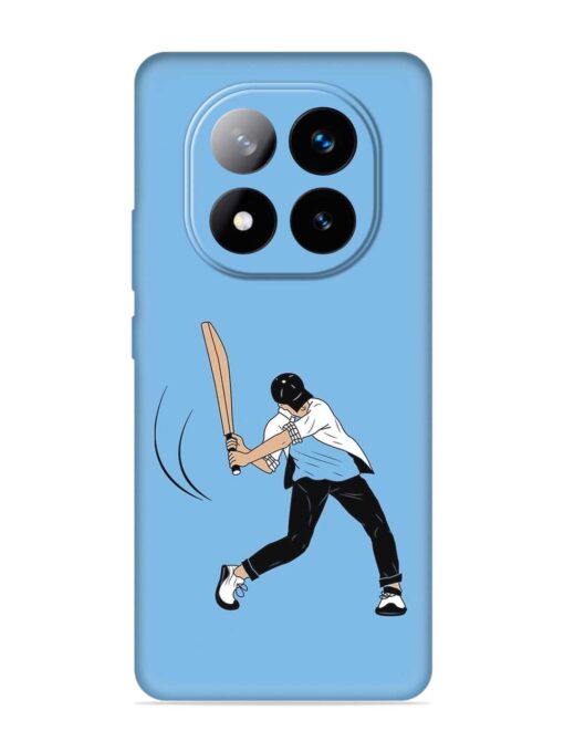 Cricket Gully Boy Embossed Soft Silicone Case for Xiaomi Redmi Note 14 Pro Plus (5G)