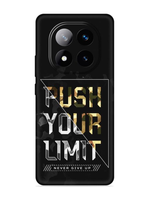 Push Your Limits Embossed Soft Silicone Case for Xiaomi Redmi Note 14 Pro Plus (5G)