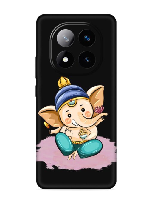 Bal Ganesh Vector Art Embossed Soft Silicone Case for Xiaomi Redmi Note 14 Pro Plus (5G)