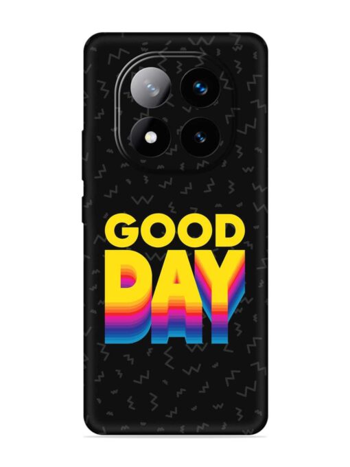 Good Day Embossed Soft Silicone Case for Xiaomi Redmi Note 14 Pro Plus (5G)