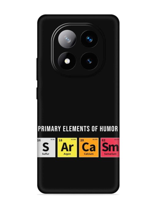 Primary Elements Humor Embossed Soft Silicone Case for Xiaomi Redmi Note 14 Pro Plus (5G)