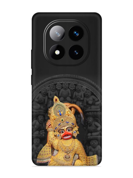 Indian Gold Hanuman Embossed Soft Silicone Case for Xiaomi Redmi Note 14 Pro Plus (5G)