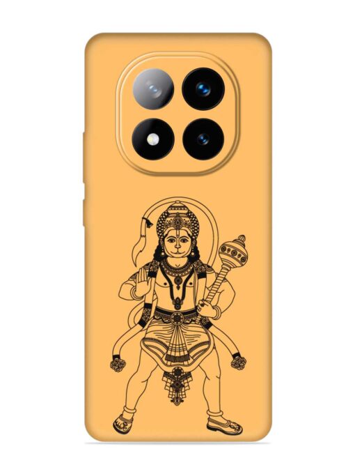 Indian God Hanuman Embossed Soft Silicone Case for Xiaomi Redmi Note 14 Pro Plus (5G)