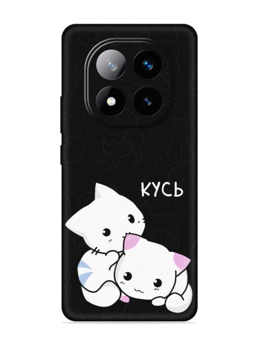 Kycb Cat Embossed Soft Silicone Case for Xiaomi Redmi Note 14 Pro Plus (5G)