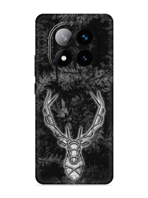 Ancient Deer Embossed Soft Silicone Case for Xiaomi Redmi Note 14 Pro Plus (5G)