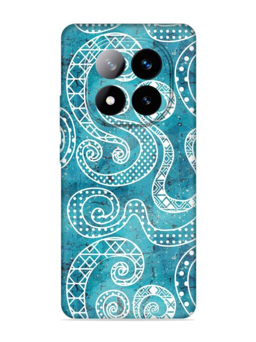 Vintage Curved Seamless Embossed Soft Silicone Case for Xiaomi Redmi Note 14 Pro Plus (5G)