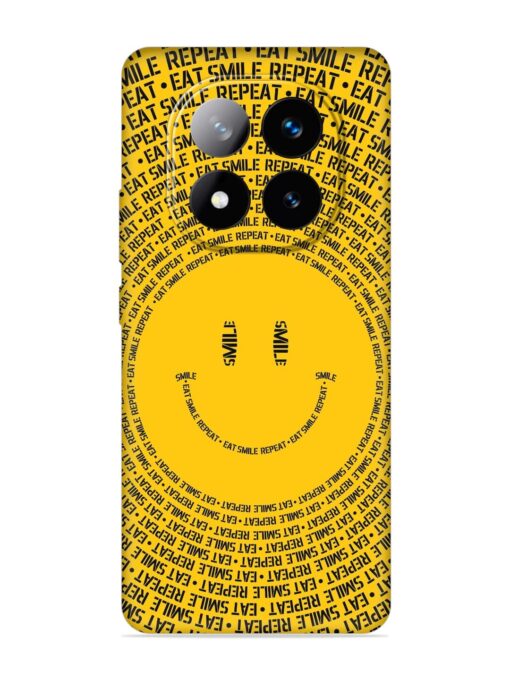 Smiley Embossed Soft Silicone Case for Xiaomi Redmi Note 14 Pro Plus (5G)