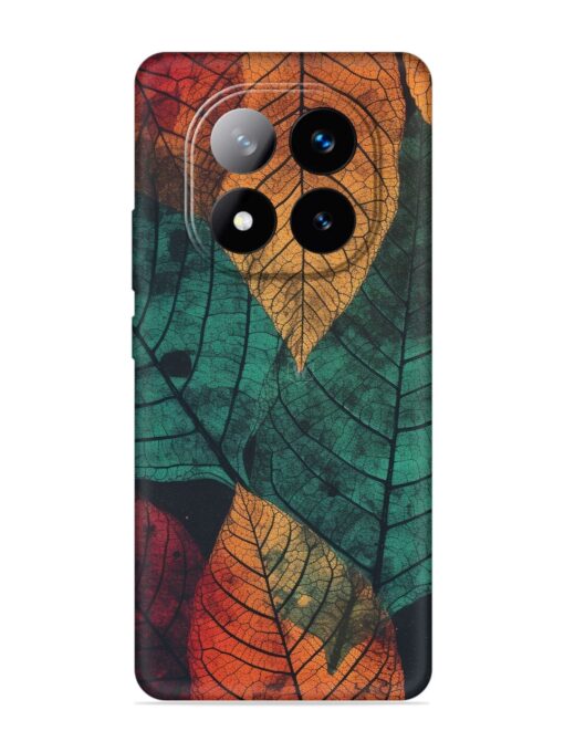 Leaves Artwork Embossed Soft Silicone Case for Xiaomi Redmi Note 14 Pro Plus (5G)