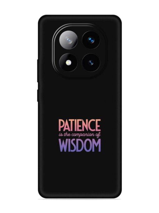 Patience Is The Embossed Soft Silicone Case for Xiaomi Redmi Note 14 Pro Plus (5G)