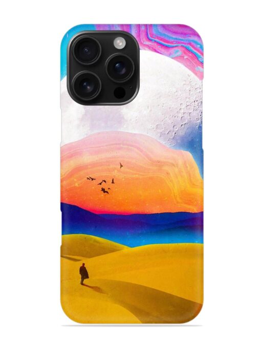 Sandy Desert Snap Case for Apple Iphone 16 Pro Max