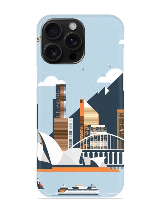 Sydney Opera Landscape Snap Case for Apple Iphone 16 Pro Max