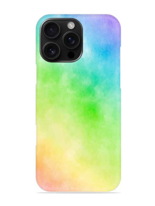 Watercolor Mixture Snap Case for Apple Iphone 16 Pro Max