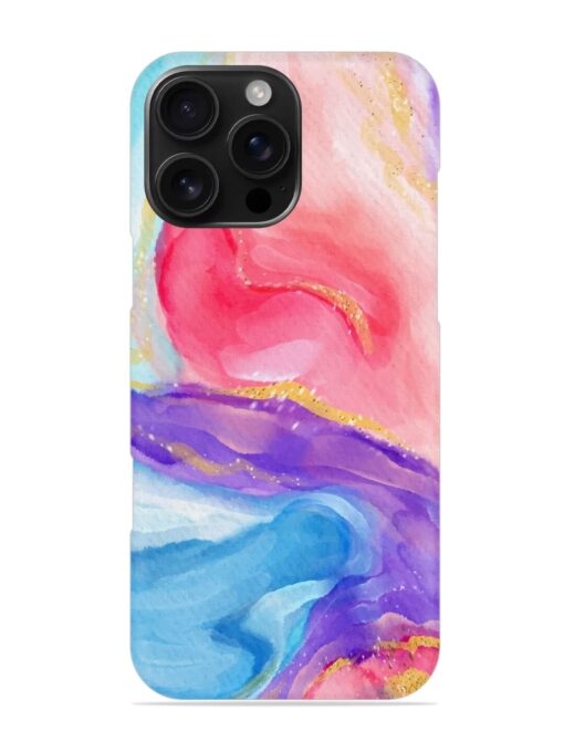 Watercolor Gradient Snap Case for Apple Iphone 16 Pro Max