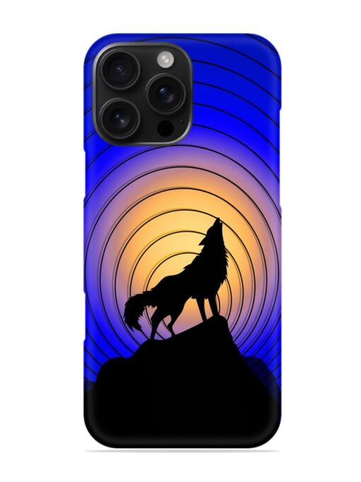 Fox Roaring Design Snap Case for Apple Iphone 16 Pro Max