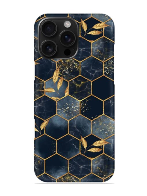 Marble Hexagon Seamless Snap Case for Apple Iphone 16 Pro Max