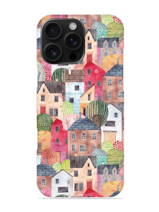 Abstract Seamless Pattern Snap Case for Apple Iphone 16 Pro Max