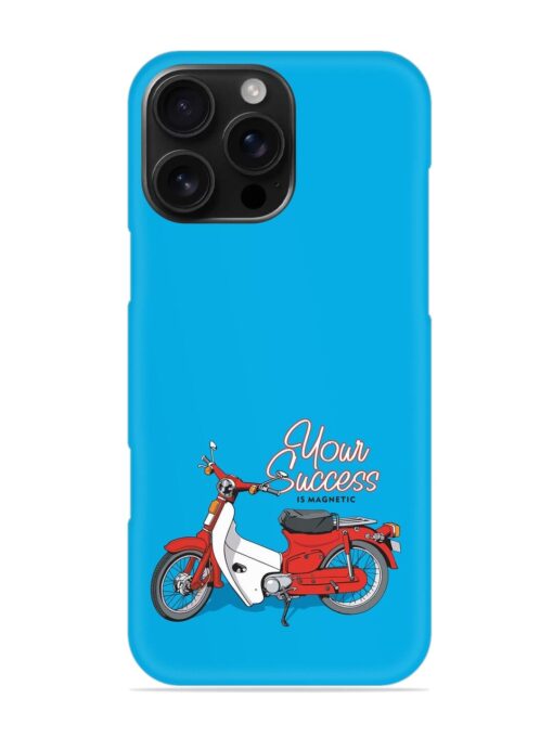 Motorcycles Image Vector Snap Case for Apple Iphone 16 Pro Max