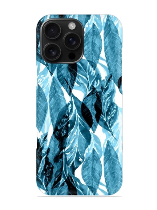 Leaves Pattern Jungle Snap Case for Apple Iphone 16 Pro Max