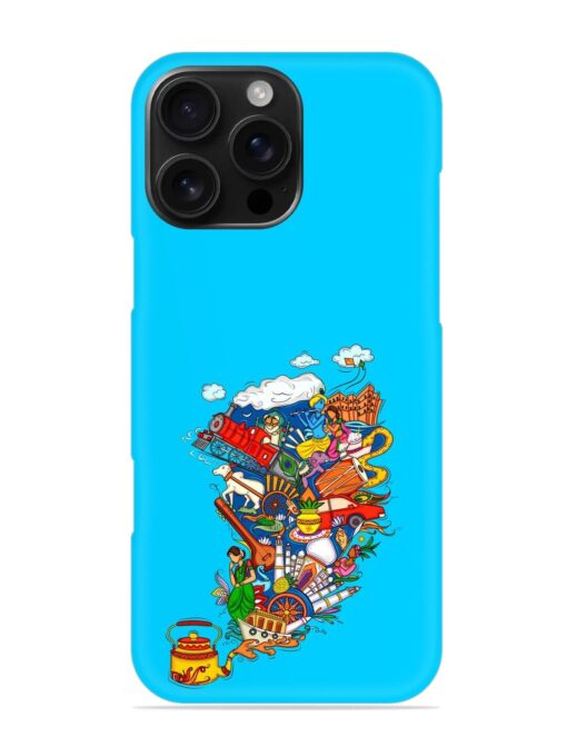 Vector Design Indian Snap Case for Apple Iphone 16 Pro Max