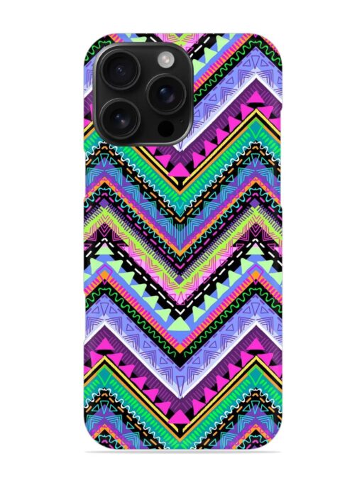 Tribal Aztec Print Snap Case for Apple Iphone 16 Pro Max