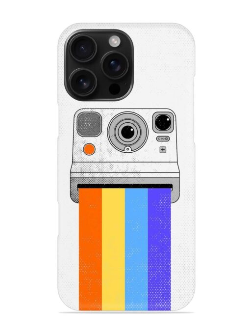 Retro Camera Art Snap Case for Apple Iphone 16 Pro Max