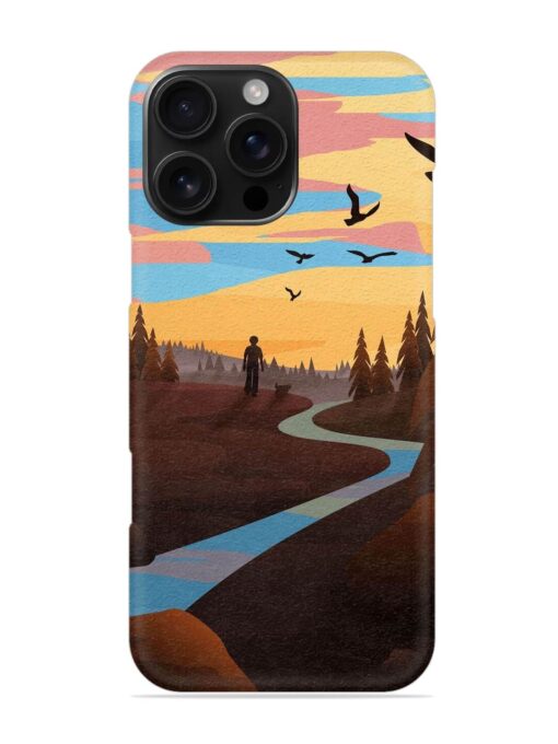 Natural Landscape Art Snap Case for Apple Iphone 16 Pro Max