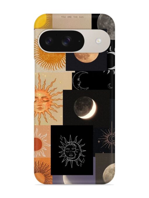 Celestial Collage Snap Case for Google Pixel 9