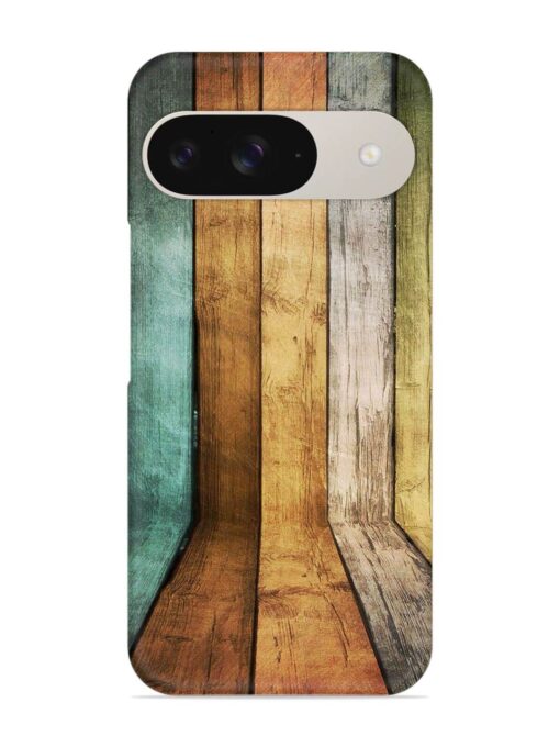 Wooden Realistic Art Snap Case for Google Pixel 9