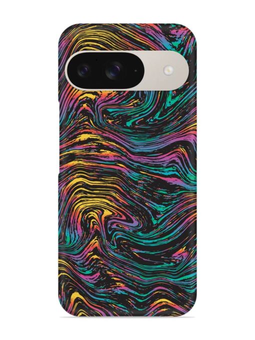 Abstract Liquid Colors Snap Case for Google Pixel 9